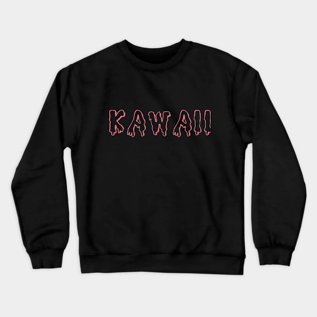 Creepy Kawaii Crewneck Sweatshirt by daniellecaliforniaa